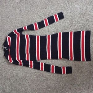Divided Cozy and Warm Dress Sweater